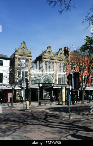 Viandanti' Arcade, Southport, Sefton, Lancashire, Inghilterra, Foto Stock