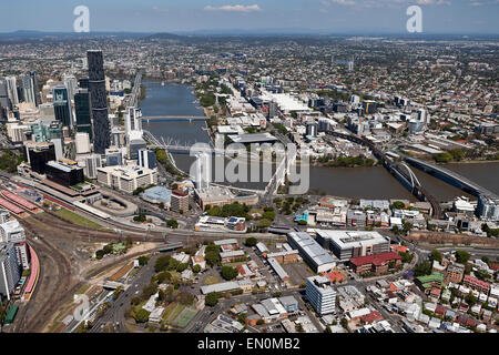 Skyline di Brisbane, Brisbane, Australia Foto Stock