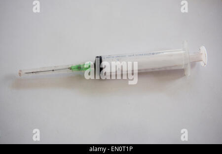 HIV AIDS test in Zimbabwe Foto Stock