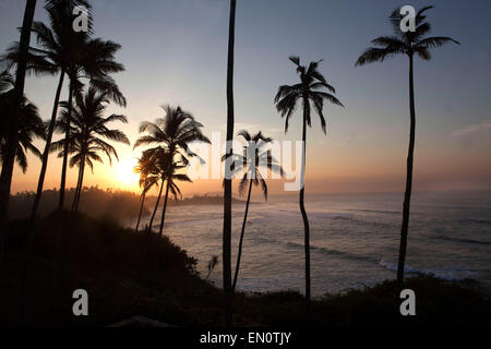 Cape Weligama,Sri Lanka,sunrise Foto Stock