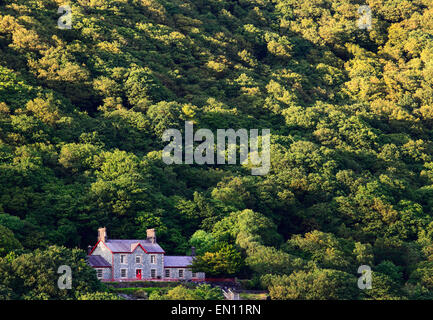 L'ospedale per Dinorwic Quarry, ora parte del National Slate Museum, Llanberis, Snowdonia National Park, il Galles, Europa Foto Stock