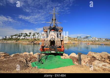 Nave pirata Foto Stock