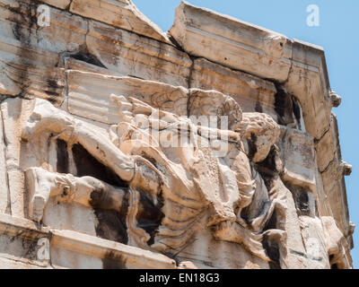 Dettaglio della Torre dei Venti Foto Stock