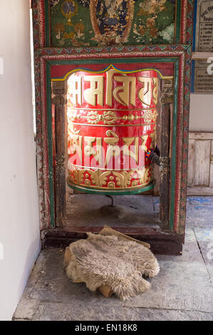 Gomba, Marpha, Annapurna Area di Conservazione, Mustang distretto, Regione Occidentale, Nepal Foto Stock