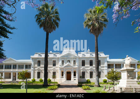 Seminario teologico a 171 Dorp Street a Stellenbosch, Western Cape, Sud Africa. Foto Stock