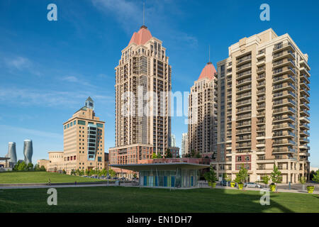 Il Municipio, città di Mississauga, Canada Foto Stock