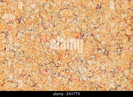 Brown e il marmo rosso di Grana carta per gli sfondi Foto Stock