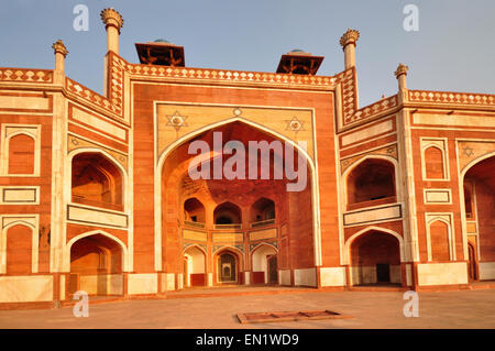 INDIA Haryana, Delhi, tomba di Humayun (XVI secolo). Foto Stock