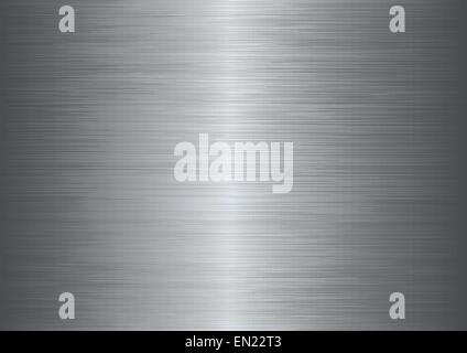 Metallo spazzolato texture di sfondo astratto. Illustrazione Vettoriale Illustrazione Vettoriale