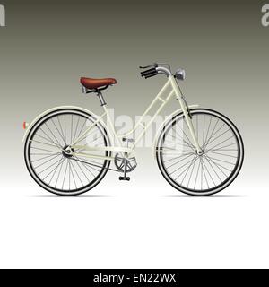 In stile retrò bicicletta. Illustrazione Vettoriale Illustrazione Vettoriale