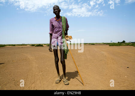 Dasanesh tribù in Etiopia Foto Stock