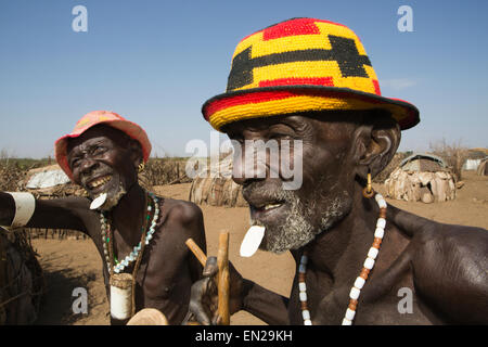 Dasanesh tribù in Etiopia Foto Stock