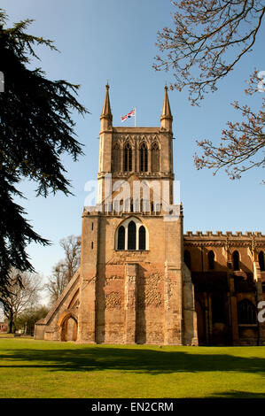 Pershore Abbey, Worcestershire, England, Regno Unito Foto Stock