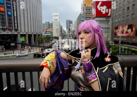 Cosplay in Giappone Foto Stock