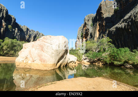 Windjana Gorge, Kimberley, Western Australia, WA, Australia Foto Stock