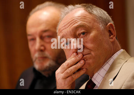 Ex sindaco di Londra Ken Livingstone Foto Stock