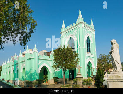 St Michael portoghese cimitero cristiano chiesa in Macau Macao Cina Foto Stock