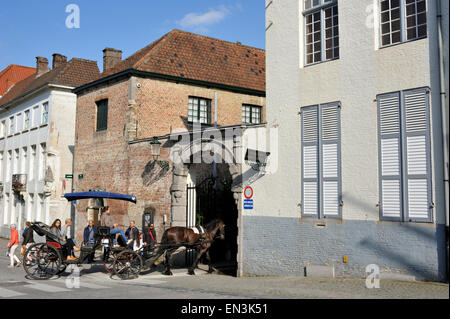 Belgio, Bruges, Museo Arentshuis Foto Stock