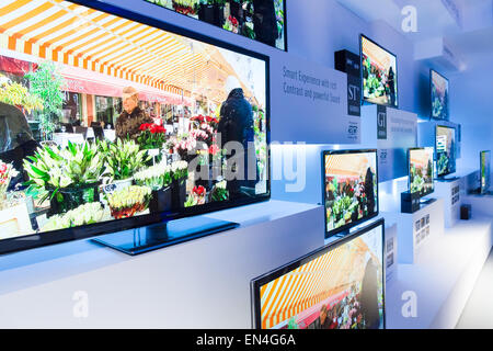 In stand by Panasonic. Foto Stock