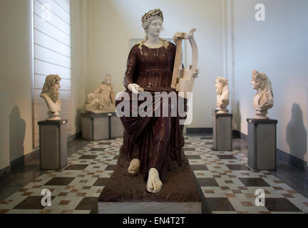 Antica arte romana nel Museo Archeologico Nazionale di Napoli Foto Stock