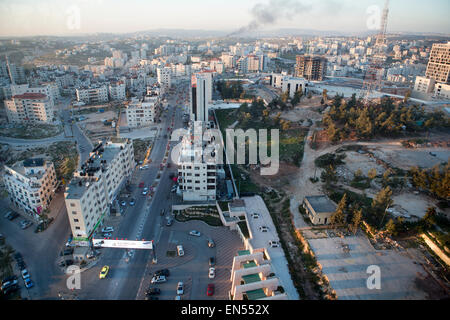 Ramallah city, West Bank, Palestina Foto Stock