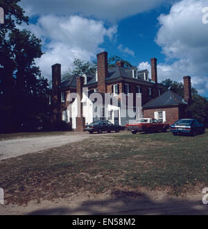 Wohnarchitektur in Mount Pleasant, South Carolina, Stati Uniti d'America 1980er Jahre. L'architettura residenziale in Mount Pleasant, Carolina del Sud Foto Stock