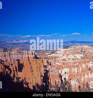 Aussicht auf den Bryce Canyon, Bryce-Canyon-Nationalpark, Utah, Stati Uniti d'America 1980er Jahre. Vista del Bryce Canyon, Bryce-Canyon-nazione Foto Stock