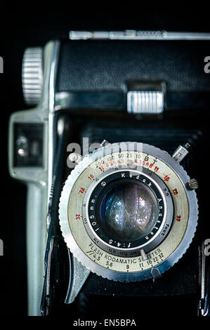 Vecchia Kodak fotocamera a soffietto Foto Stock