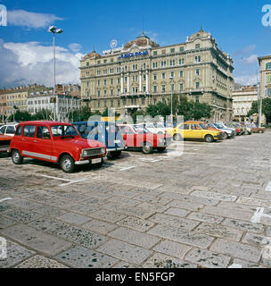 Urlaub in Dalmatien, Kroatien, Jugoslawien 1970er Jahre. Vacanza in Dalmazia, Croazia, Iugoslavia degli anni settanta. Foto Stock