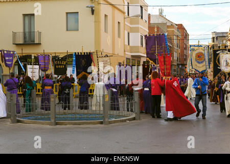 Festival di tamburi in Moncofa Spagna Foto Stock
