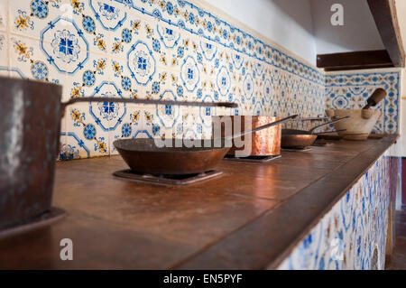 Vista orizzontale all'interno del Museo Romantico (Museo Romántico in Trinidad, Cuba Foto Stock