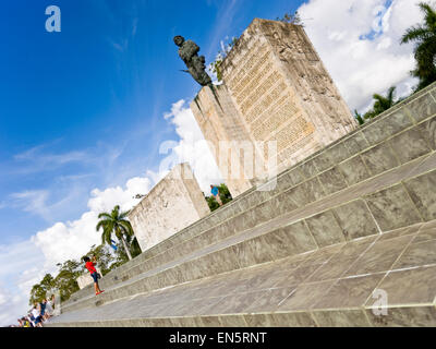 Vista orizzontale del Mausoleo Che Guevara a Santa Clara. Foto Stock