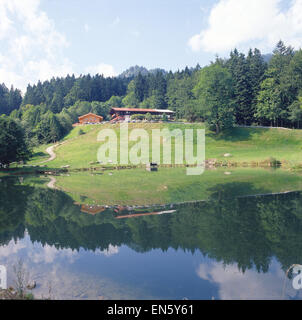 Deutschland, Bayern, München, Blick auf das Gasthaus Drago alato, Obb Foto Stock