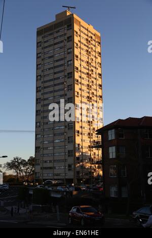 Punto di Blues Tower, McMahons Point, Sydney. Credito: Richard Milnes/Alamy Foto Stock