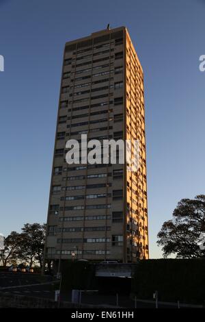 Punto di Blues Tower, McMahons Point, Sydney. Credito: Richard Milnes/Alamy Foto Stock