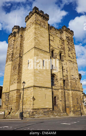 Mantenere il castello di Newcastle Upon Tyne Regno Unito Foto Stock