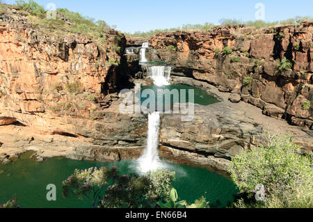 Mitchell Falls, Kimberley, Australia occidentale Foto Stock