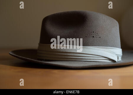 Uomini fedora hat Foto Stock