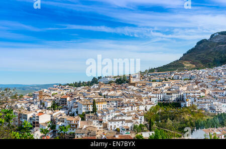 Vista della città di Cazorla, Jaen Regione, Andalusia, Spagna Foto Stock