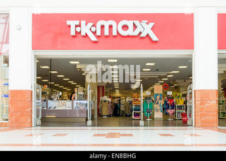 TK Maxx store, Merry Hill, Regno Unito. Foto Stock