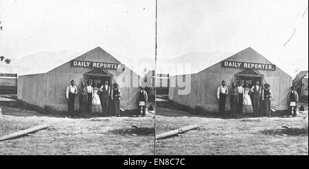 Corinne Box Elder County, Utah 1869 Foto Stock