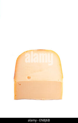 Holland formaggio isolato su uno sfondo bianco Foto Stock