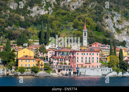 Varenna, Lago di Como, Lombardia, Italia Foto Stock