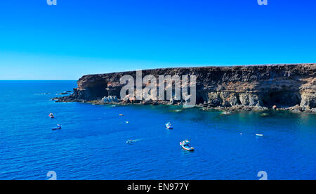 Le grotte di Ajuy, Fuerteventura, Isole Canarie, Spagna Foto Stock