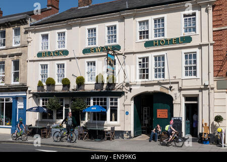 Inghilterra, Wiltshire, Devizes, Black Swan Hotel Foto Stock