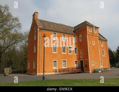 Esterno della casa pittencrieff dunfermline fife scozia aprile 2015 Foto Stock