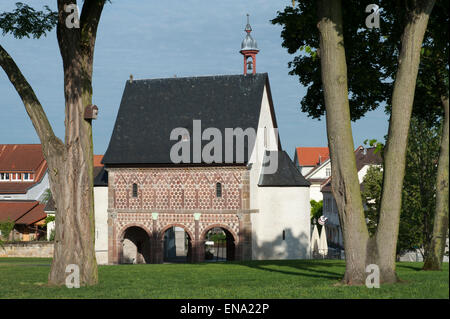 Abbazia di Lorsch, King's Hall, un sito Patrimonio Mondiale dell'UNESCO, Hessen, Germania Foto Stock