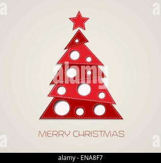 Merry Christmas card. Illustrazione vettoriale EPS 10 Illustrazione Vettoriale