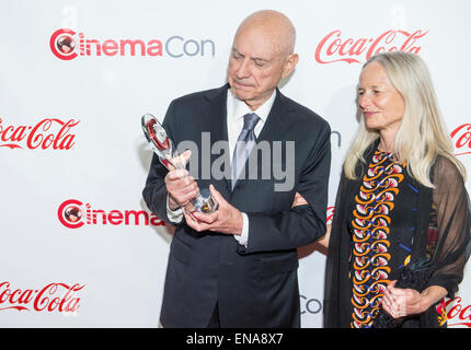 Attore Alan Arkin assiste il 2015 Cinemacon Awards di Las Vegas Foto Stock