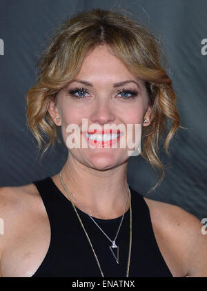 Blacks' gala annuale a Fontainebleau Miami Beach - Arrivi con: Amy Purdy dove: Miami Beach, Florida, Stati Uniti quando: 25 Ott 2014 Foto Stock